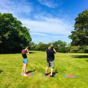 Animation ball trap laser chez Elite Animation Toulouse