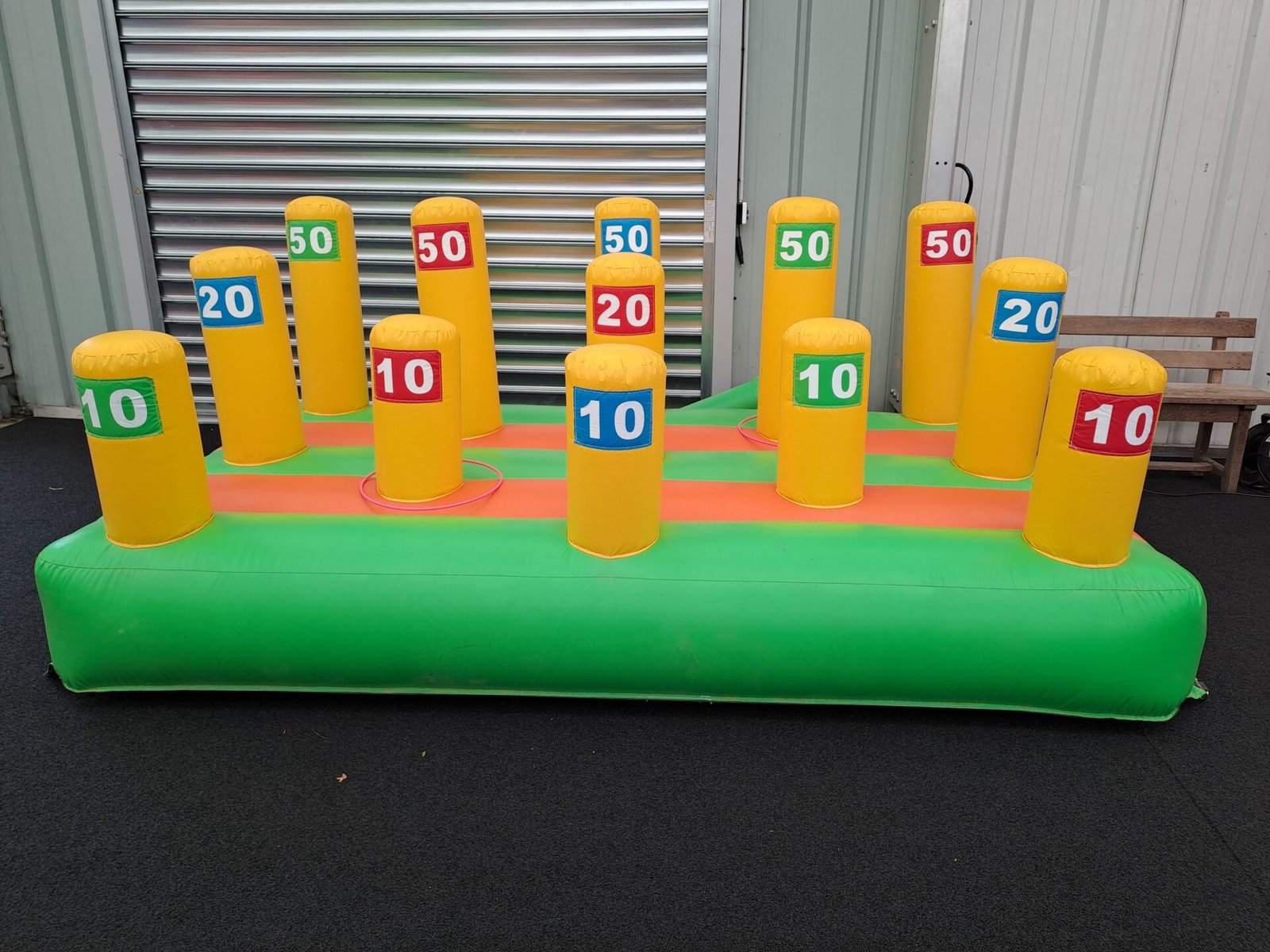 Jeu gonflable anneaux géants à louer chez Elite Animation Toulouse