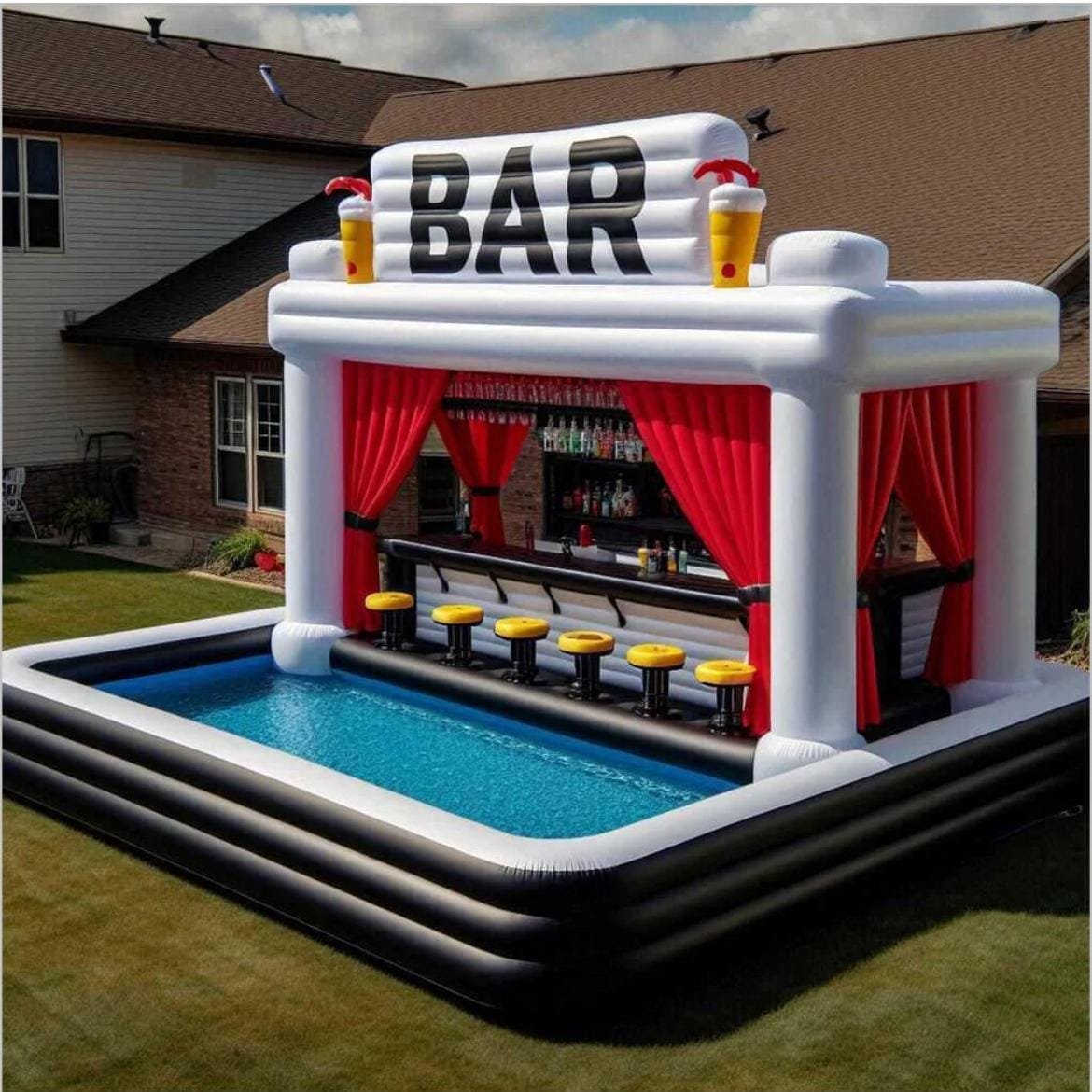 Pool Bar Gonflable – Image 2