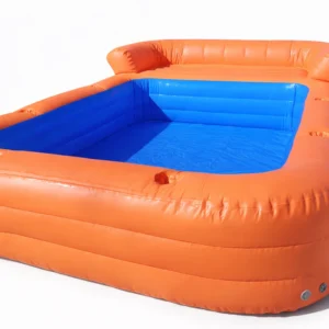 Piscine gonflable avec repose verre intégré et sofa fauteuil gonflable location